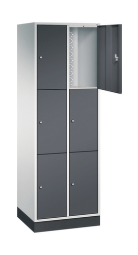 C+P SchlieĂfachschrank Intro, 6 FĂ€cher