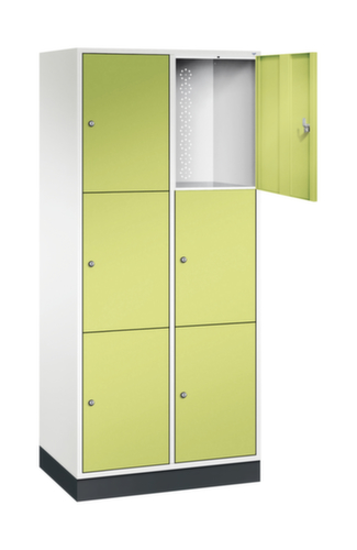 C+P SchlieĂfachschrank Intro, 6 FĂ€cher