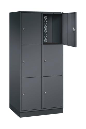 C+P SchlieĂfachschrank Intro, 6 FĂ€cher