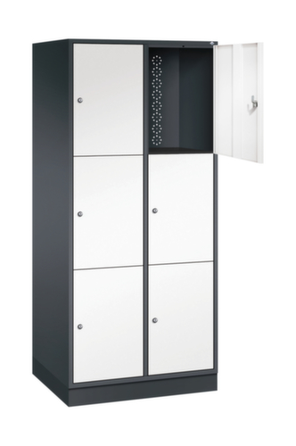 C+P SchlieĂfachschrank Intro, 6 FĂ€cher