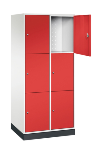 C+P SchlieĂfachschrank Intro, 6 FĂ€cher