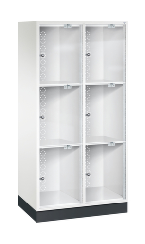 C+P Schließfachschrank Intro, 6 Fächer