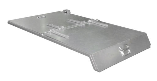Bauer 2-tlg. Klappdeckel für Mini-Kippbehälter