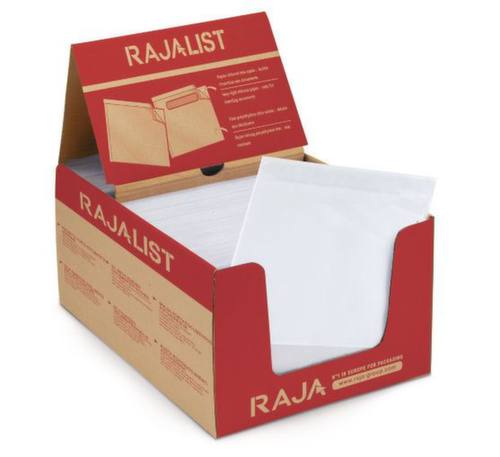 Begleitpapiertasche Eco blanco, DIN lang