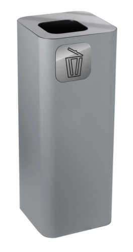 Abfallbehälter PURE ESSENTIAL, 60 l, grau