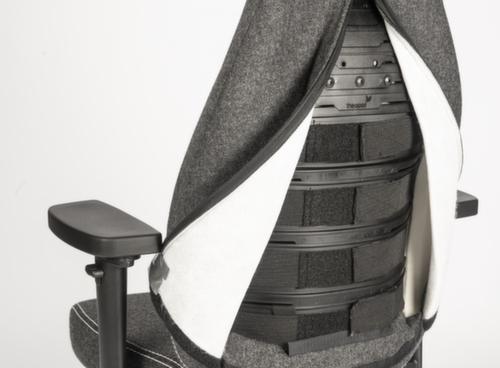 Bürodrehstuhl Therapod X HR mit Therapod® Sense Fit Technologie, schwarz