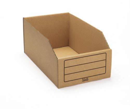 Karton-Regalkasten, Tiefe 351 mm, braun
