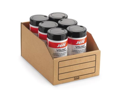 Karton-Regalkasten, Tiefe 301 mm, braun