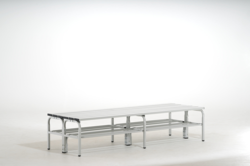 Sypro Umkleidebank mit Aluleisten