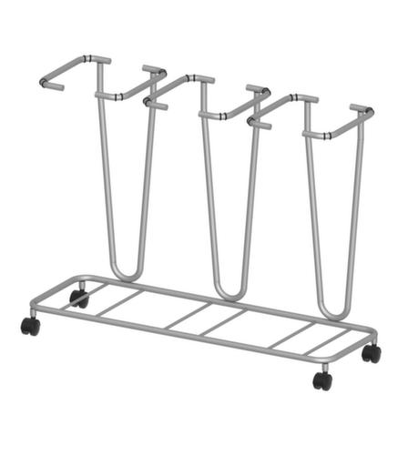 Offener MĂŒllsackstĂ€nder aus Edelstahl