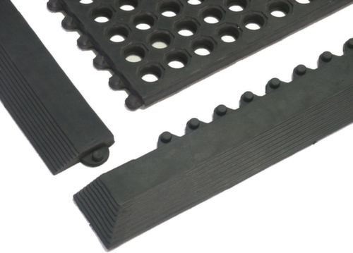 Miltex Randleiste fĂŒr Bodenschutzmatte, schwarz