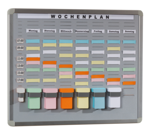 EICHNER Steckkartentafel T-Card, hellgrau