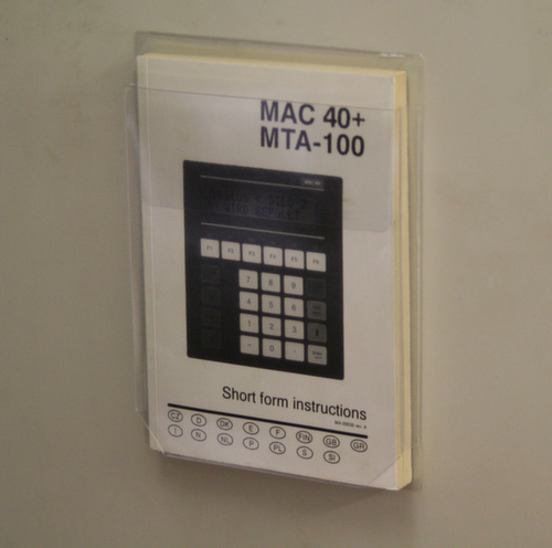 EICHNER Sichttasche, DIN A5, Rückseite selbstklebend