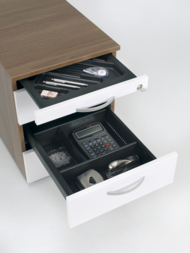 Gera Rollcontainer Pro mit HR-Auszug, 2 Schublade(n)