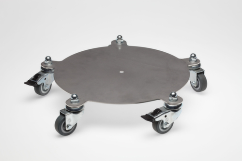 VAR Mobile Desinfektionsstation mit Papierspender und Flaschenhalter