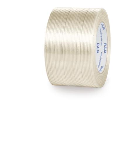 Filamentband längs verstärkt, Länge x Breite 50 m x 75 mm