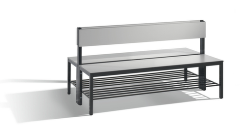 C+P Umkleidebank Basic Plus für Feuchträume