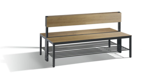 C+P Umkleidebank Basic Plus für Feuchträume