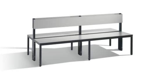 C+P Umkleidebank Basic Plus für Feuchträume