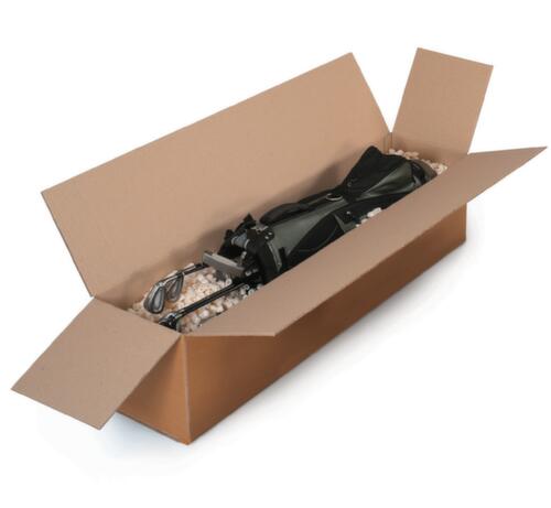 Langer Wellpapp-Versandkarton mit großer Öffnung, 2-wellig, 1600 x 200 x 200 mm