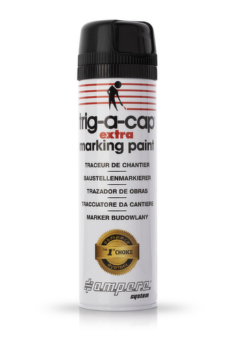 a.m.p.e.r.e. Markierspray trig-a-cap EXTRA, schwarz