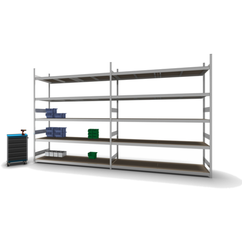 hofe Weitspannregal mit Holzböden