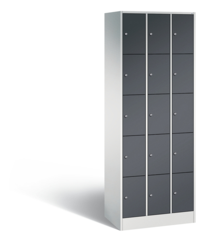 C+P Schließfachschrank Classic, 15 Fächer