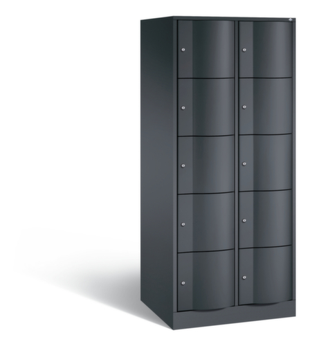 C+P Schließfachschrank Resisto, 10 Fächer