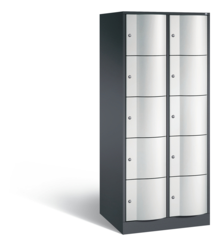 C+P Schließfachschrank Resisto, 10 Fächer