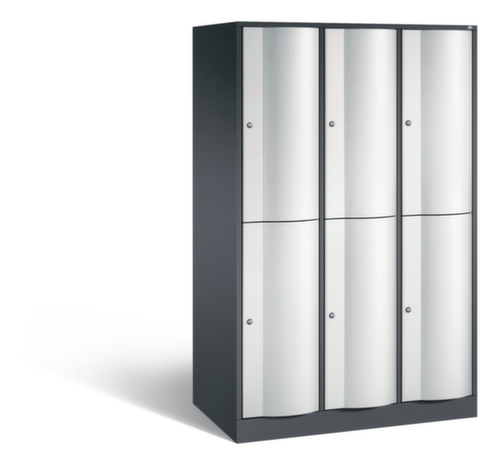 C+P Schließfachschrank Resisto, 6 Fächer