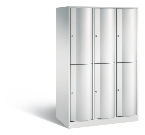 C+P Schließfachschrank Resisto, 6 Fächer