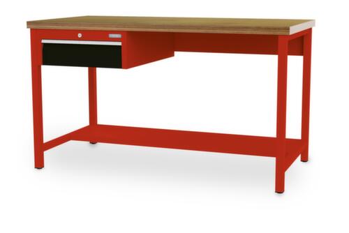 Bedrunka + Hirth Werkbank, 1 Schublade, 1/2 Ablageboden