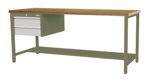 Bedrunka + Hirth Werkbank, 2 Schubladen, 1/2 Ablageboden