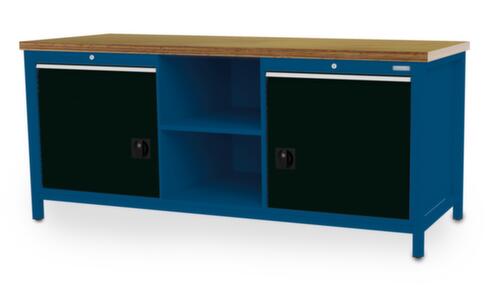 Bedrunka + Hirth Werkbank, 2 Schubladen, 2 Schränke, 2 Ablageböden