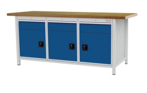 Bedrunka + Hirth Werkbank, 3 Schubladen, 3 Schränke