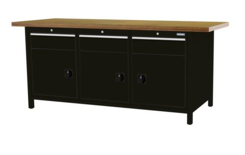 Bedrunka + Hirth Werkbank, 3 Schubladen, 3 Schränke