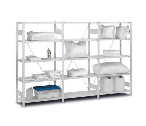 hofe Antibakterielles Regal AntiBac®, Höhe x Breite x Tiefe 2500 x 1060 x 435 mm, 6 Böden