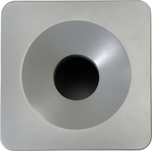 Selbstlöschender WertstoffbehÀlter probbaxŸ, 40 l, grau, Kopfteil grau