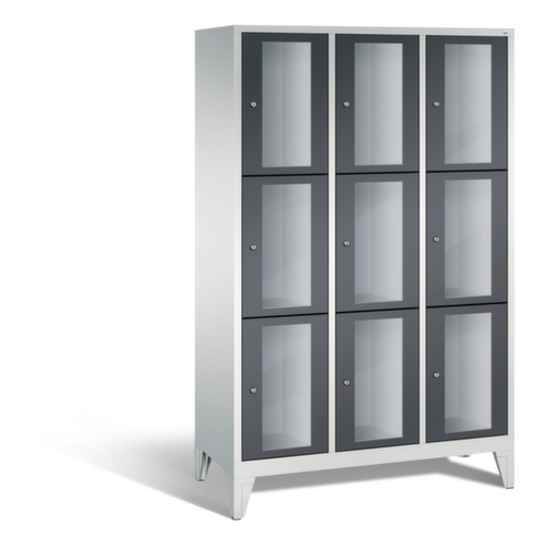 C+P Schließfachschrank Classic, 9 Fächer