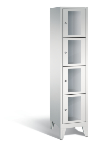 C+P Schließfachschrank Classic, 4 Fächer