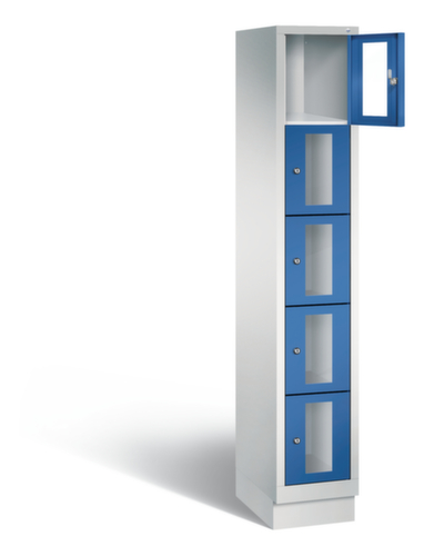 C+P Schließfachschrank Classic, 5 Fächer