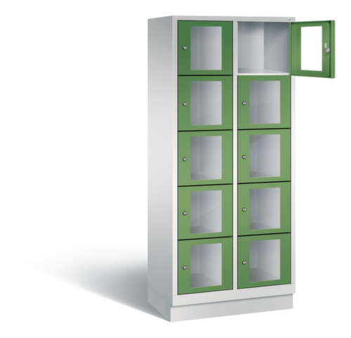 C+P SchlieĂfachschrank Classic, 10 FĂ€cher