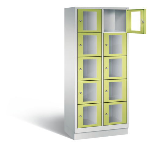 C+P Schließfachschrank Classic, 10 Fächer