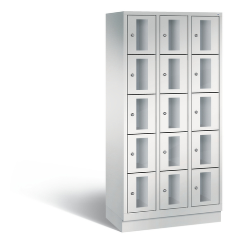 C+P Schließfachschrank Classic, 15 Fächer