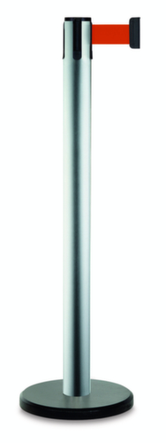 Personenleitsystem Pure, GurtlÀnge 2 m, Pfosten silber