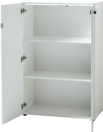 Aktenschrank GW-MONTERIA, 3 Ordnerhöhen, weiß/weiß