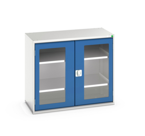 bott Flügeltürenschrank verso mit Sichtfenstern, Breite 1050 mm