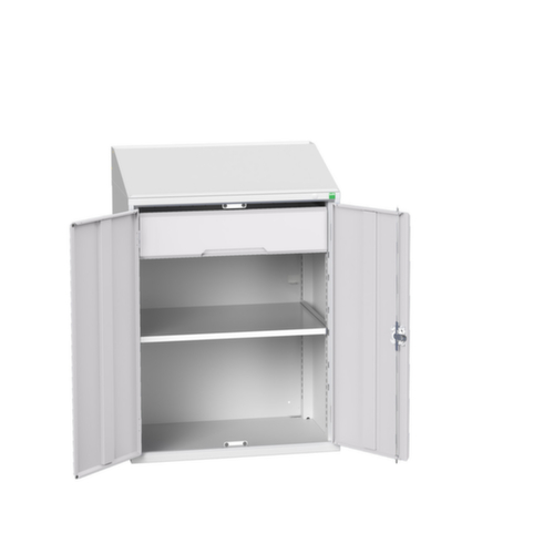 bott Pultschrank verso, RAL7035 Lichtgrau/RAL7035 Lichtgrau