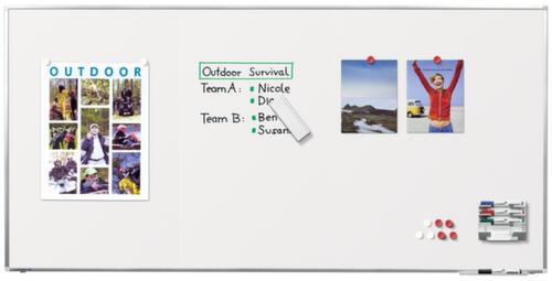 Legamaster Emailliertes Whiteboard PREMIUM PLUS in weiĂ, Höhe x Breite 1000 x 2000 mm