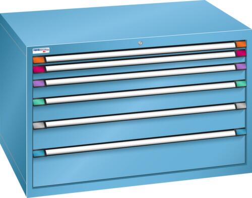 Thurmetall Schubladenschrank mit Breite 1205 mm, 6 Schublade(n)